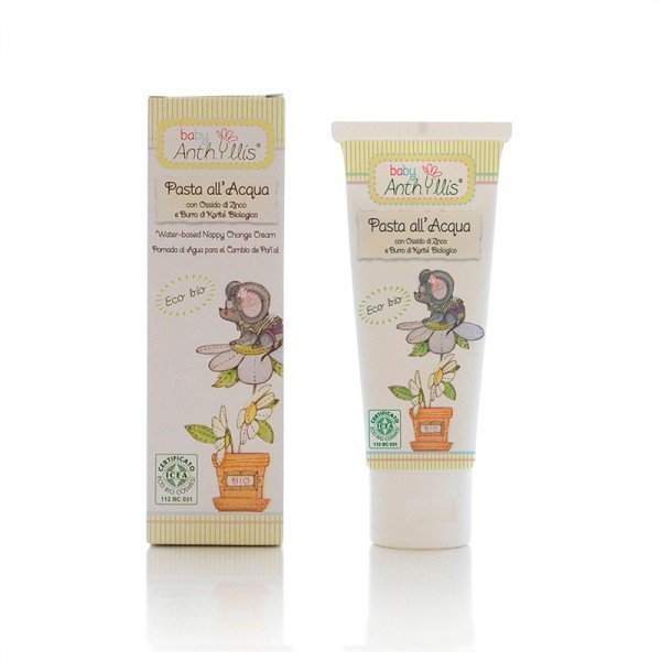 Crema infantil a base de agua