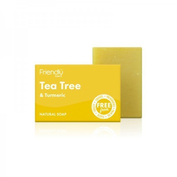 Jabón del arbol del té y cúrcuma