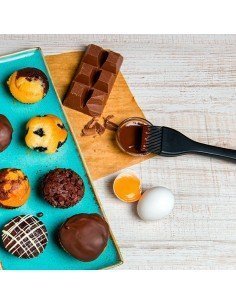 Pincel plano de silicona Lurch 2