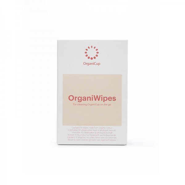 Toallitas para lavar la copa Organiwipes