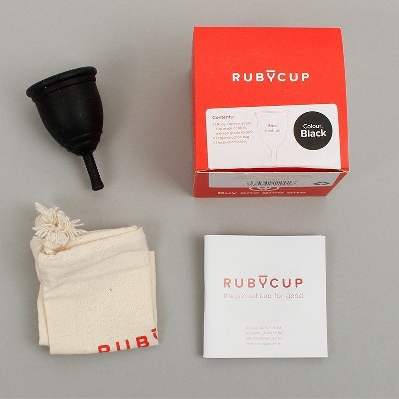 Copa Menstrual eco Rubycup (2 tallas, varios colores)