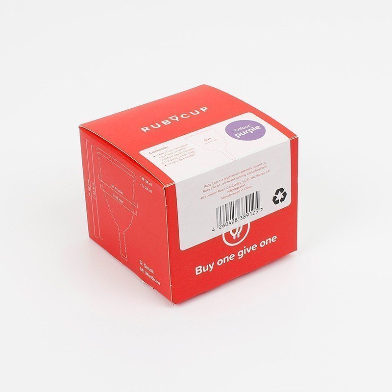 Copa Menstrual eco Rubycup (2 tallas, varios colores)