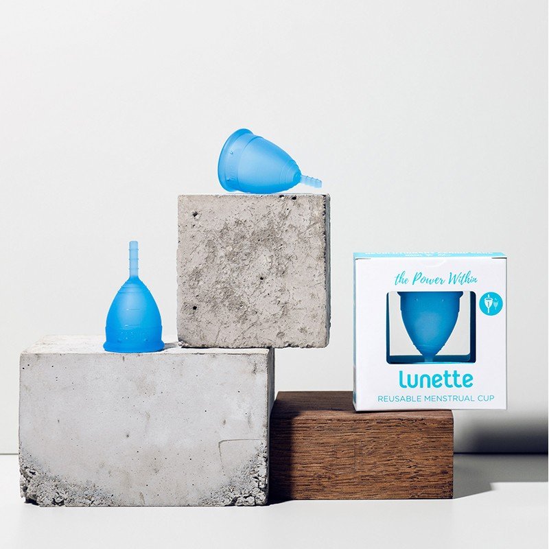 Copa Menstrual ecológica Lunette (2 tallas, varios colores)