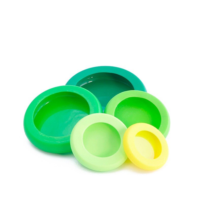 Set de 5 tapas de silicona
