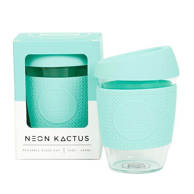 Tazas de cristal con cubierta de silicona