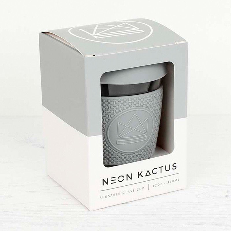 Tazas de cristal con cubierta de silicona