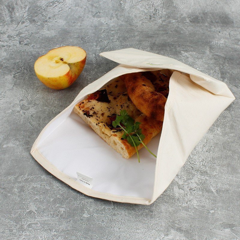 Envoltorio para snack impermeable natural