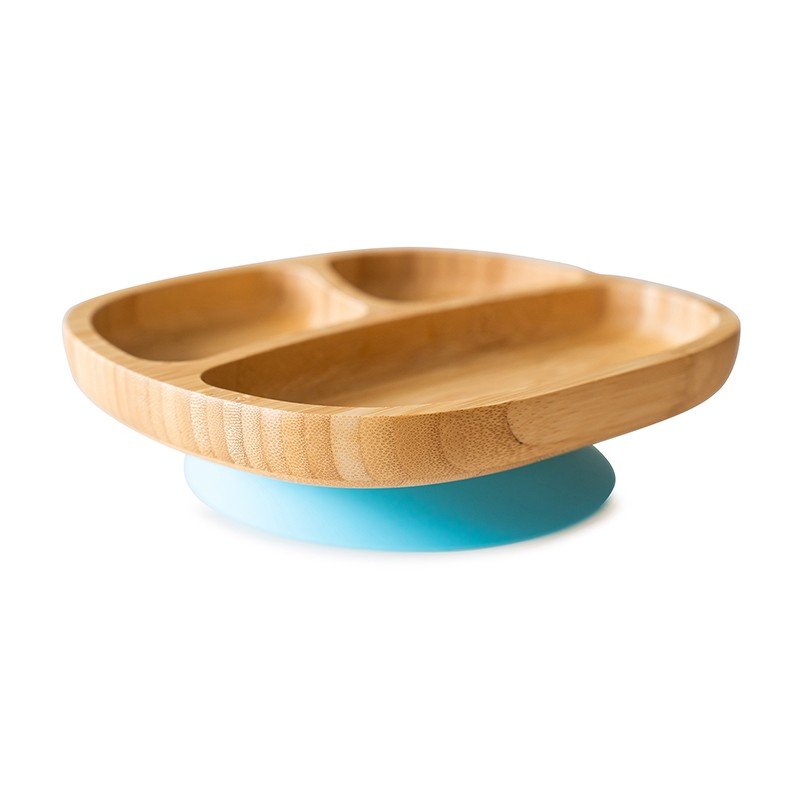 Plato de bambú ecológico toddler