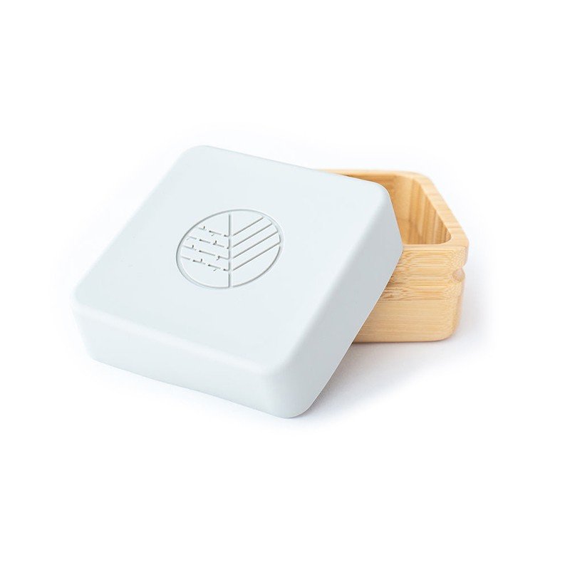 Caja snack de bambú (dos unidades) en varios colores