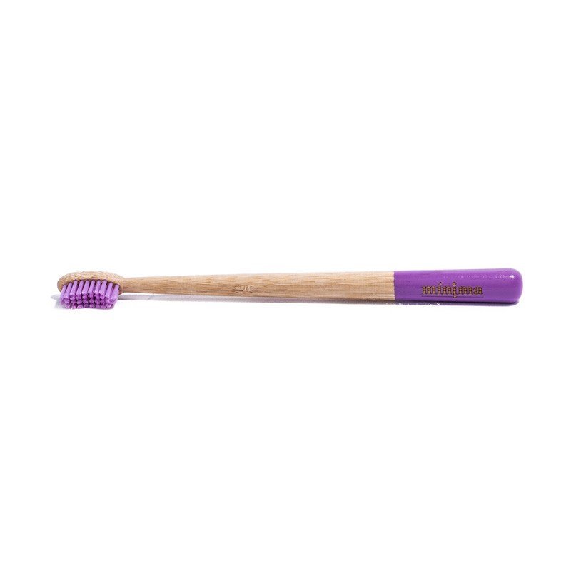 Cepillo de dientes de bambú para adultos