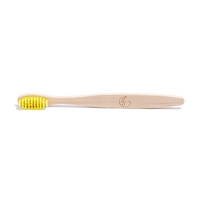 Cepillo de dientes de bambú para niños