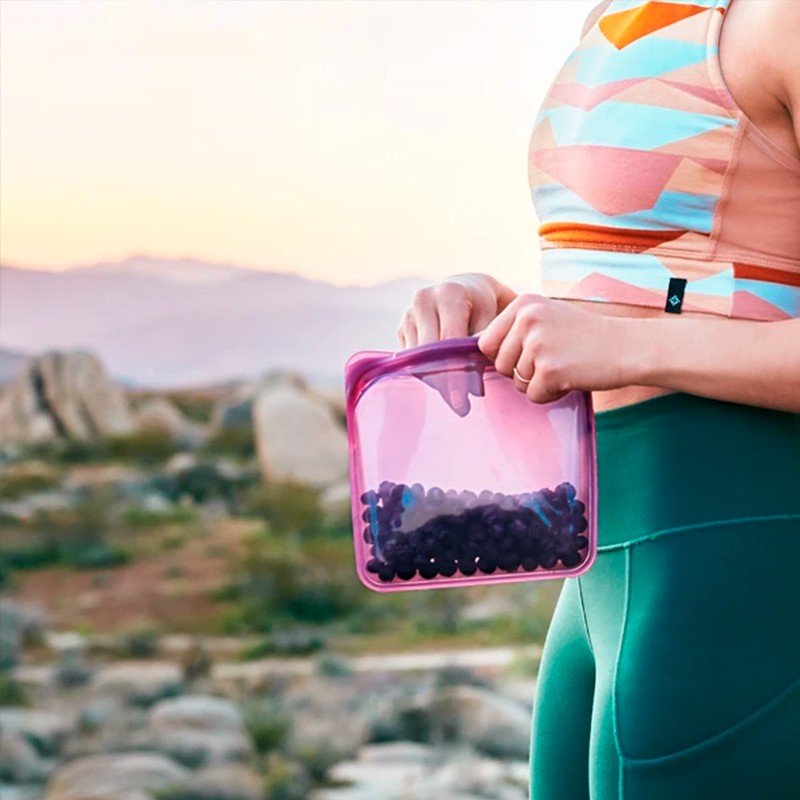 Bolsa de silicona para alimentos reutilizable Stasher mediana