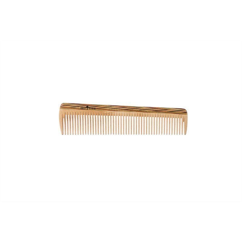 Peine de bolsillo 18cm, separación mediana